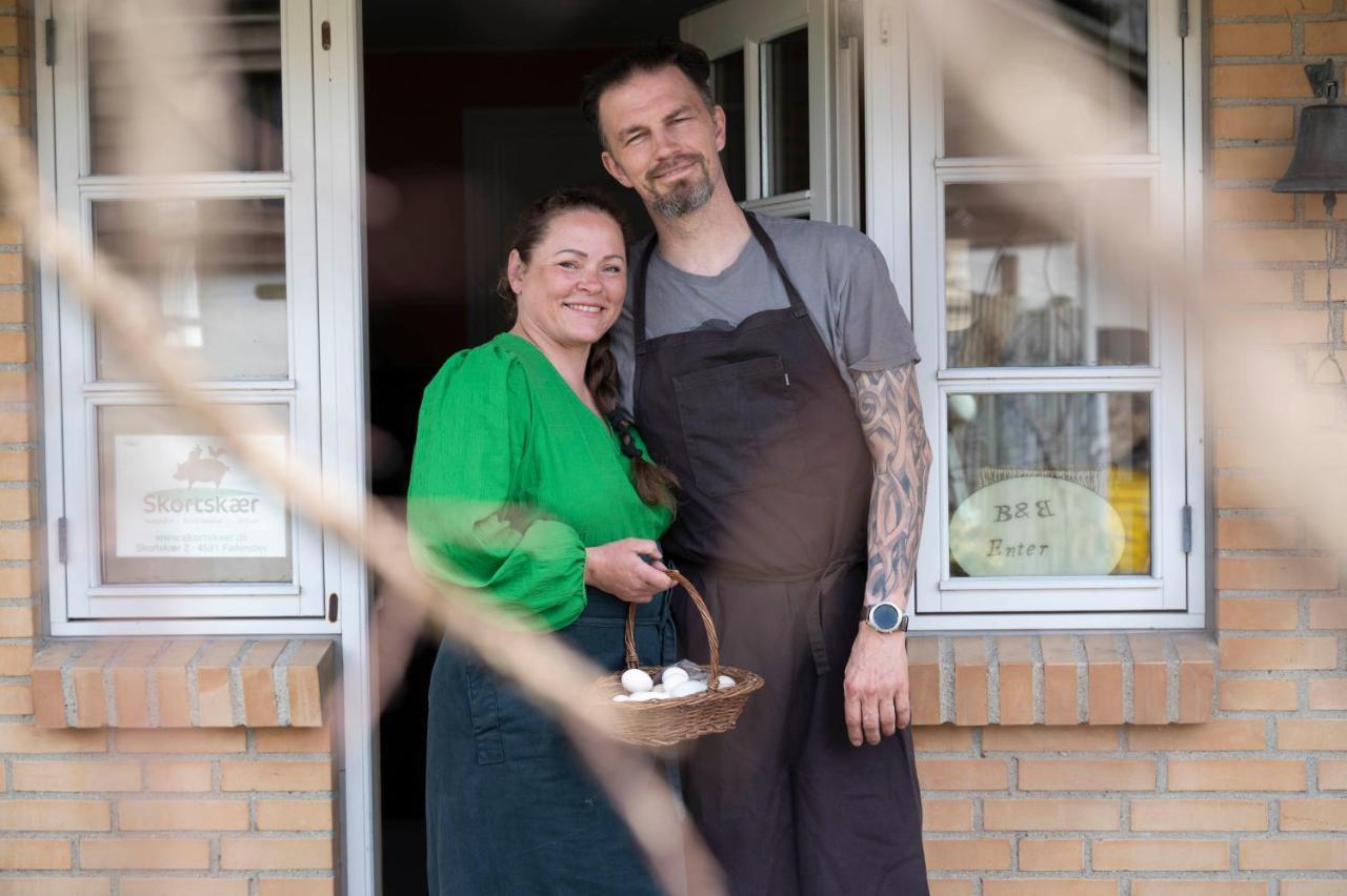 Havnsø Skortskaer Bondegardsferie Bed & Breakfast エクステリア 写真